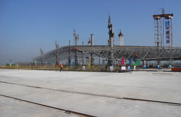 萧县网架顶升施工方案