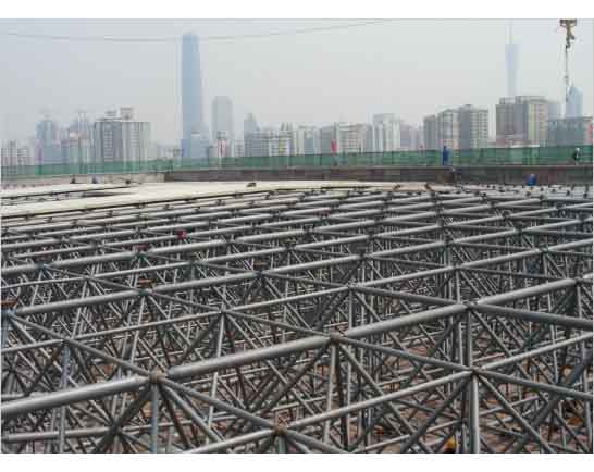 萧县新建铁路干线广州调度网架工程